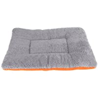 Yissone Cama para Mascotas de Felpa Suave para Perro Grande Y Pequeño Cojín Perrera Estera para Dormir Gato Casa Cojín…